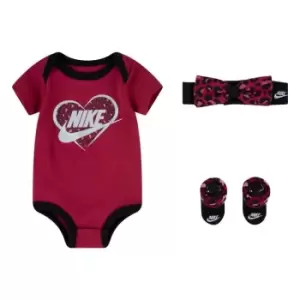 Nike Mini Me 3Pc Set Bb99 - Red