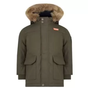 Levis Levis Long Parka Junior Boys - Green