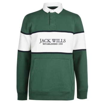 Jack Wills Clarkton Rugby Shirt - Ivy