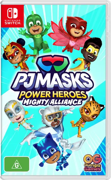 PJ Masks Power Heroes Mighty Alliance Nintendo Switch Game