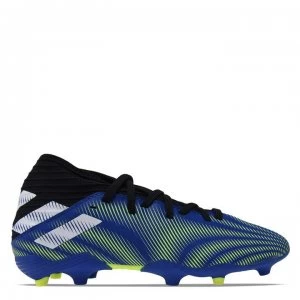 adidas Nemeziz .3 Junior FG Football Boots - Blue/SolYellow