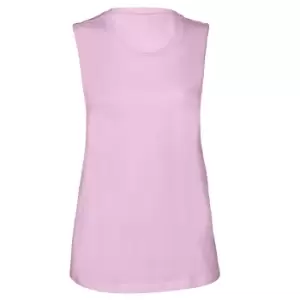 Bella + Canvas Womens/Ladies Muscle Jersey Tank Top (XL) (Lilac)