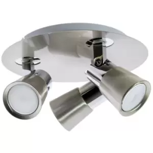 Cristal Record Lighting - Cristal Iris 3-Light GU10 25cm Track Light Nickel