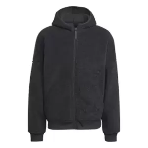 adidas Polar Fleece Full-Zip Sweatshirt - Grey