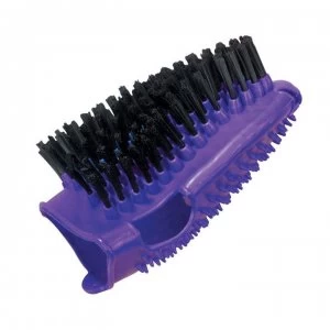 Roma Bristle Back Groom Mitt - Purple