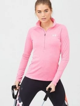 Urban Armor Gear Tech Half Zip Twist Top - Pink