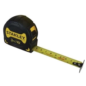 Stanley Tools Grip Pocket Tape 3m/10ft (Width 19mm)