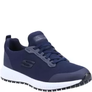 Skechers Womens/Ladies Squad SR Occupational Trainers (2 UK) (Navy)