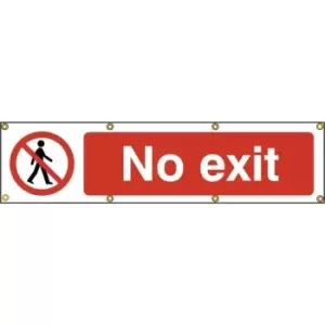 No Exit - Ban (1200 x 300mm)