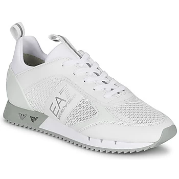 Emporio Armani EA7 B&W Runner Trainers White Size 8 Men