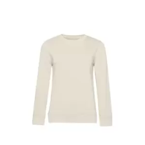 B&C Womens/Ladies Organic Sweatshirt (XS) (Off White)