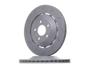 ZIMMERMANN Brake disc AUDI 100.3366.70 Brake rotor,Brake discs,Brake rotors