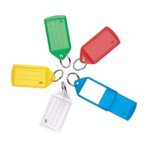 Facilities Key Hanger Sliding Fob Label Area 38x21mm Tag Size Medium