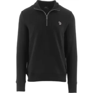 Paul Smith Black Regular Fit Half Zip Top