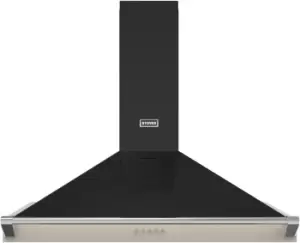 Stoves Richmond ST RICHMOND CHIM 90PYR CRM Chimney Cooker Hood - Cream