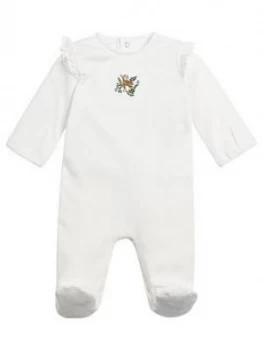 Mamas & Papas Frill Single Sleepsuit Baby Girls