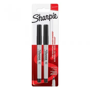 Sharpie Ultra Fine Black Pen 2 pack