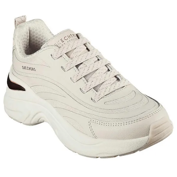 Skechers Womens Hazel Step N Flow Trainer UK Size 6 (EU 39) White SKE2339-WHT-6