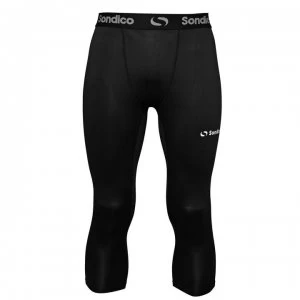 Sondico Core Three Quarter Base Layer Tights Mens - Black