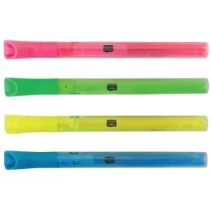 Nobo Neon Bullet Tip Whiteboard Pens in Assorted Colours Pack of 4