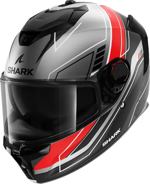 Shark Spartan GT Pro Toryan Mat Anthracite Red Black ARK Full Face Helmet L