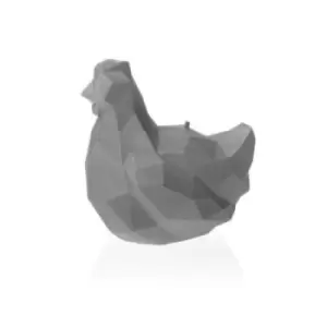 Small Chicken Candle &ndash; Gray Matt