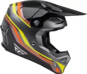 Fly Racing Formula CP S.E Speeder Motocross Helmet, black-red-yellow, Size S, black-red-yellow, Size S