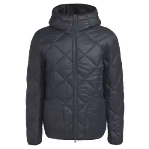 Barbour Hooded Liddesdale Quilted Jacket - Black