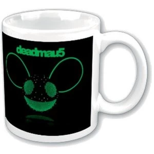 Deadmau5 - Green Disco-Ball Head Boxed Standard Mug