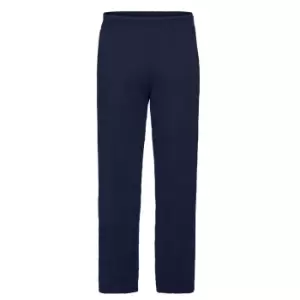 Fruit Of The Loom Mens Lightweight Jog Pant / Jogging Bottoms (2XL) (Deep Navy)