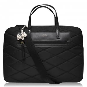 Radley Charleston large laptop ziptop - Black