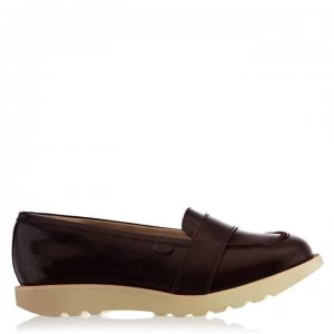 Kickers Lite Loafers Ladies - Dk Burgundy