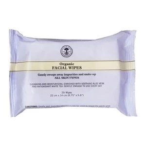 Neals Yard Remedies Organic Facial Wipes 25 Wipes