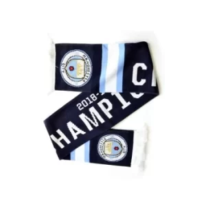 Man City Champions 2018 19 Scarf