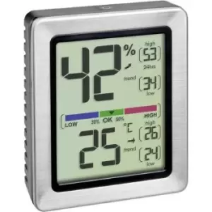 TFA Dostmann EXACTO Thermo-hygrometer Silver