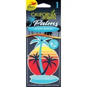 California Car Scents Laguna Breeze Car Air freshener (Case Of 6)