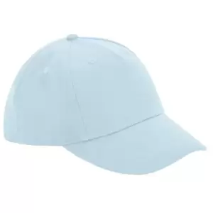 Beechfield Childrens/Kids Organic Cotton 5 Panel Baseball Cap (One Size) (Powder Blue)