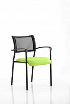 Brunswick Bespoke Colour Seat Black Frame Myrrh Green