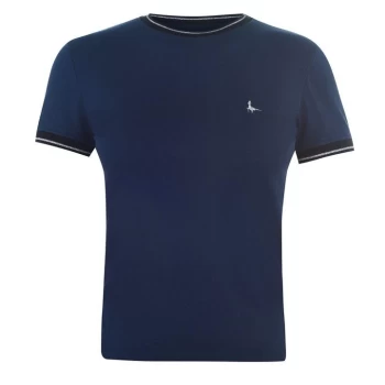 Jack Wills Bethune Ringer T-Shirt - Navy