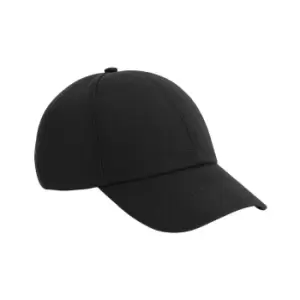 Beechfield Unisex Adult 6 Panel Cap (One Size) (Black)