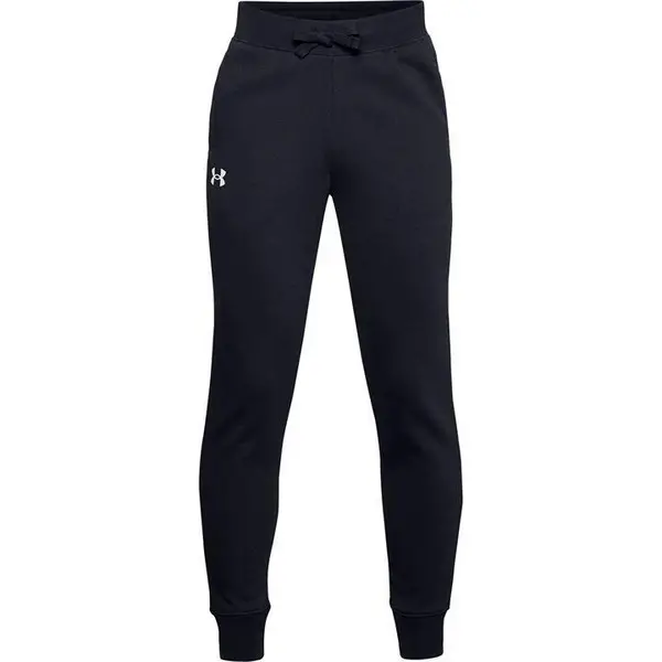 Under Armour Logo Fleece Jogging Pants Junior Boys - Black 13 - 14 Years