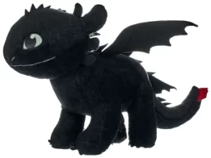 How To Train Your Dragon 3 Toothless (Glow in the Dark) Stuffed Figurine black