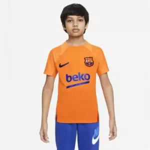 Nike FCB Strike Tee Junior Boys - Orange