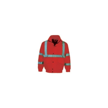 Hi-vis CL3 Bomber Jacket (EN20471) Orange - XL - Sitesafe