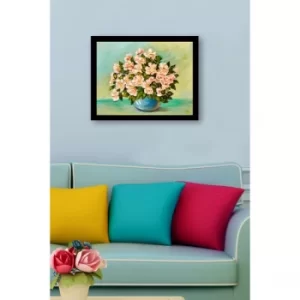 SC1076 Multicolor Decorative Framed MDF Painting