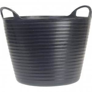 Faithfull Flex Tub Heavy Duty Flexible Bucket 15l Black