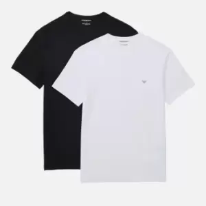 Emporio Armani Two-Pack Cotton-Jersey T-Shirts - M