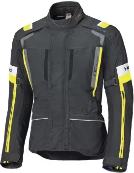 Held 4-Touring II Motorcycle Textile Jacket, black-yellow, Size S, black-yellow, Size S