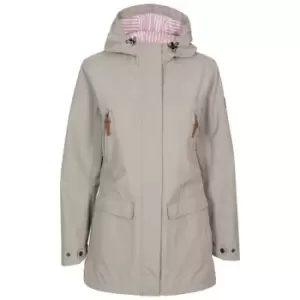 Trespass Womens/Ladies Brampton Waterproof Jacket (XXL) (Mushroom)