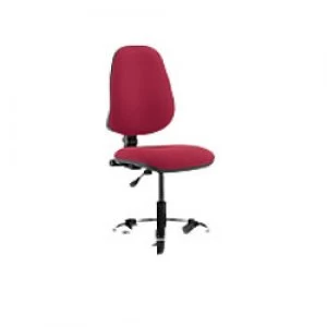 Task Office Chair Eclipse I Lever Wine Fabric With Hi Rise Draughtsman Kit